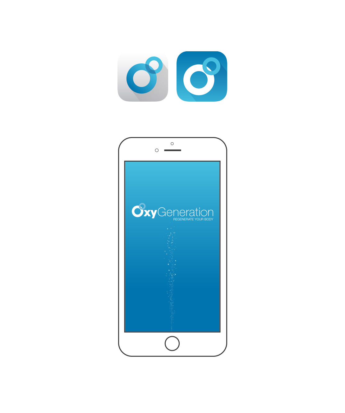 OxyGeneration App Icon and splash screen