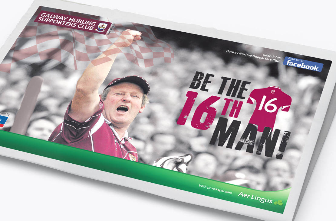 Galway Independent Galway Hurlers All-Ireland '16th Man' campaign advertisements