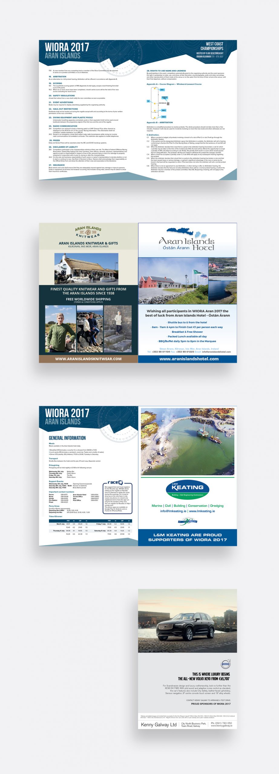 Waiora 2017 Aran Islands Yacht Race 28-page magazine