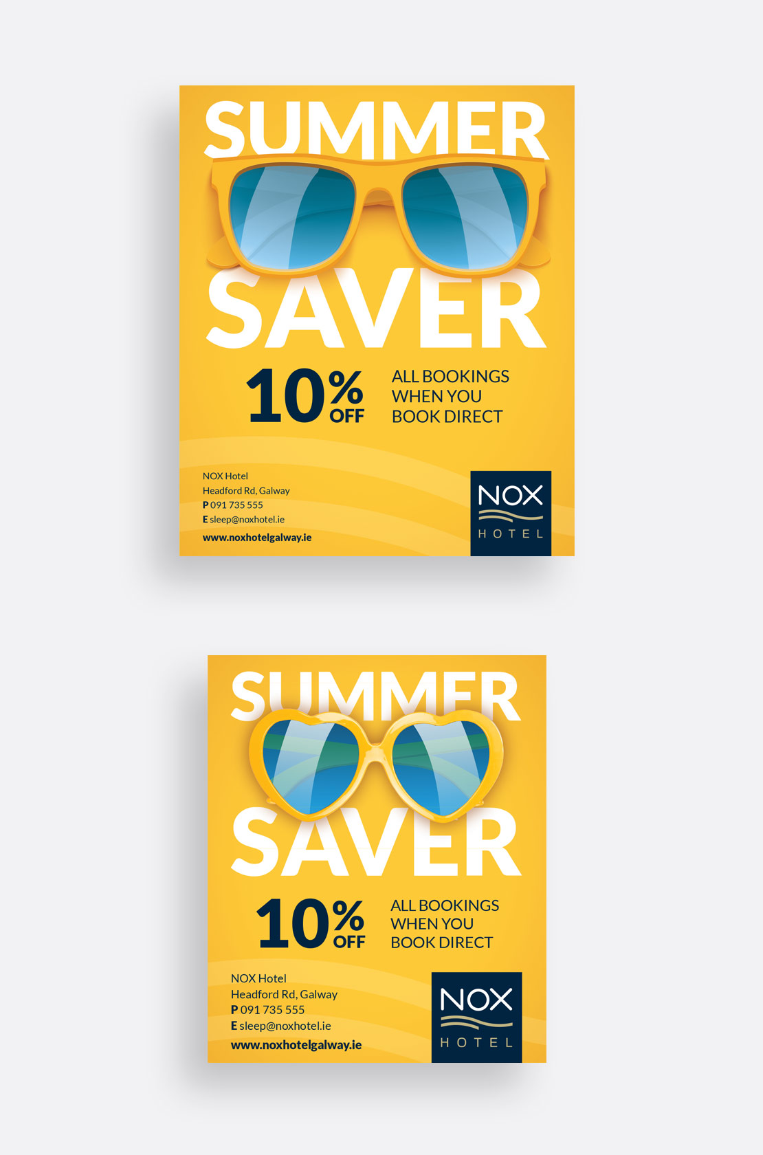 Nox Hotel Summer Print Campaign