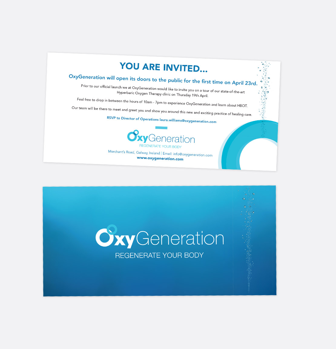 OxyGeneration Opening Night Invites